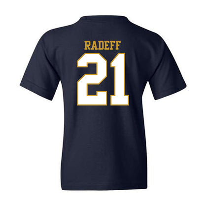 Notre Dame - NCAA Women's Volleyball : Maria Radeff - Generic Shersey Youth T-Shirt