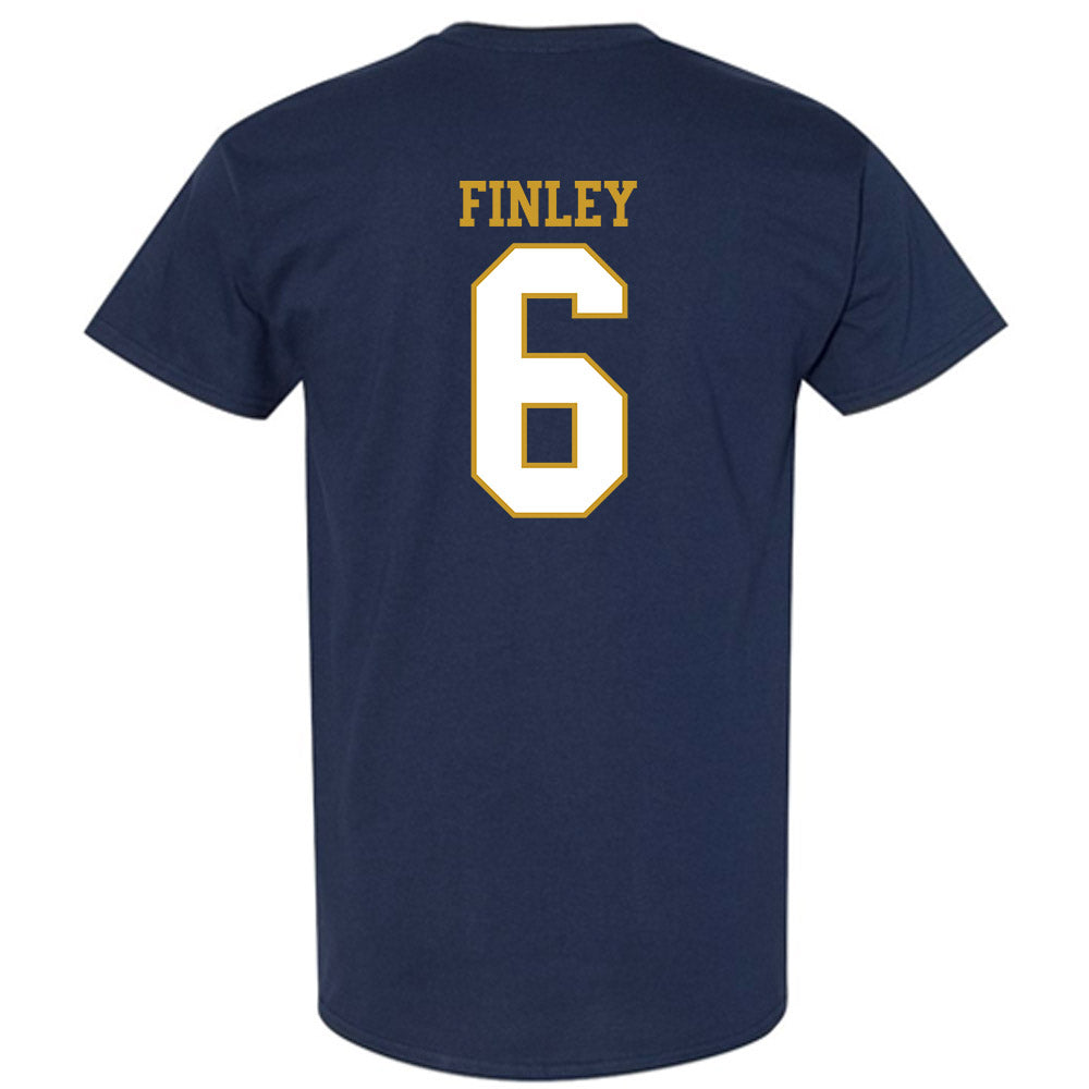 Notre Dame - NCAA Men's Lacrosse : Fisher Finley - Generic Shersey T-Shirt-1