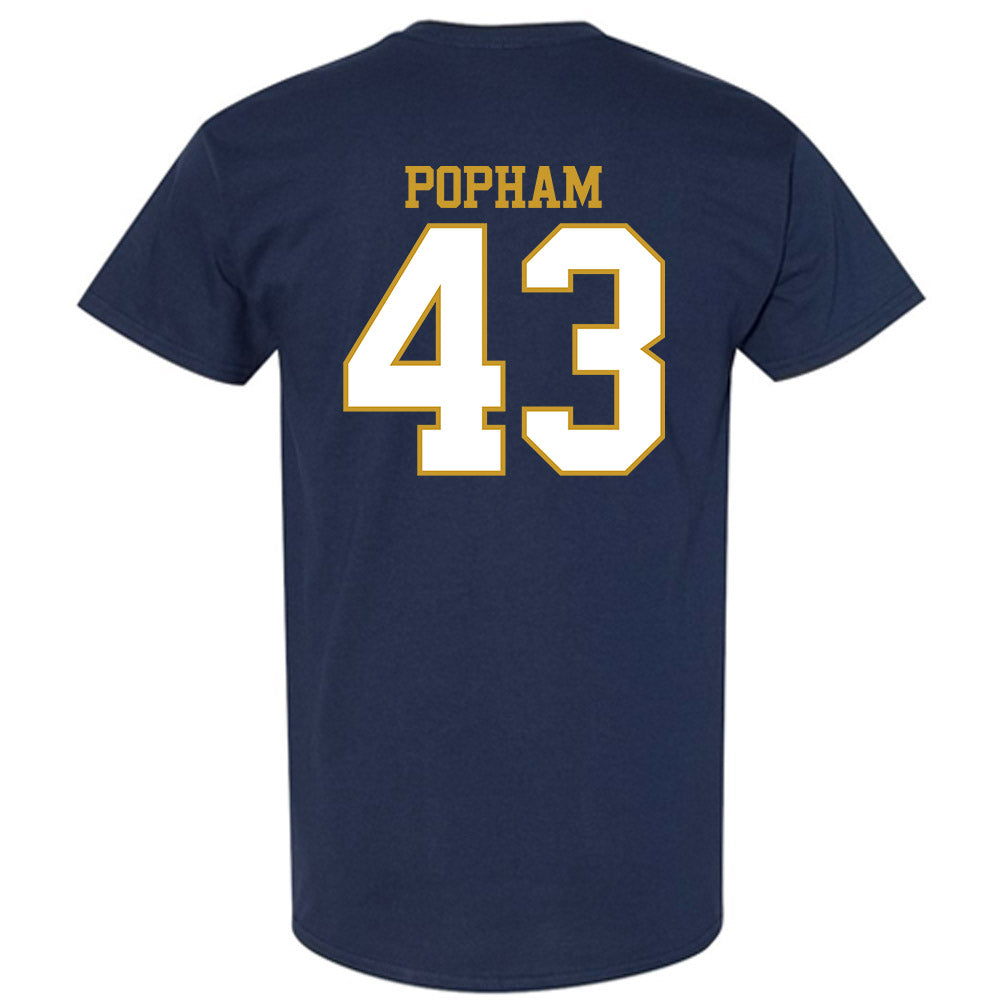 Notre Dame - NCAA Men's Lacrosse : Bo Popham - Generic Shersey T-Shirt-1