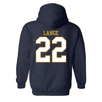 Notre Dame - NCAA Women's Volleyball : Ava Lange - Generic Shersey Hooded Sweatshirt-1