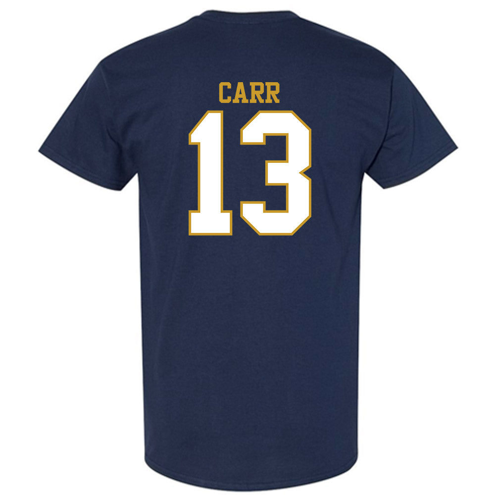 Notre Dame - NCAA Football : CJ Carr - Generic Shersey T-Shirt-1