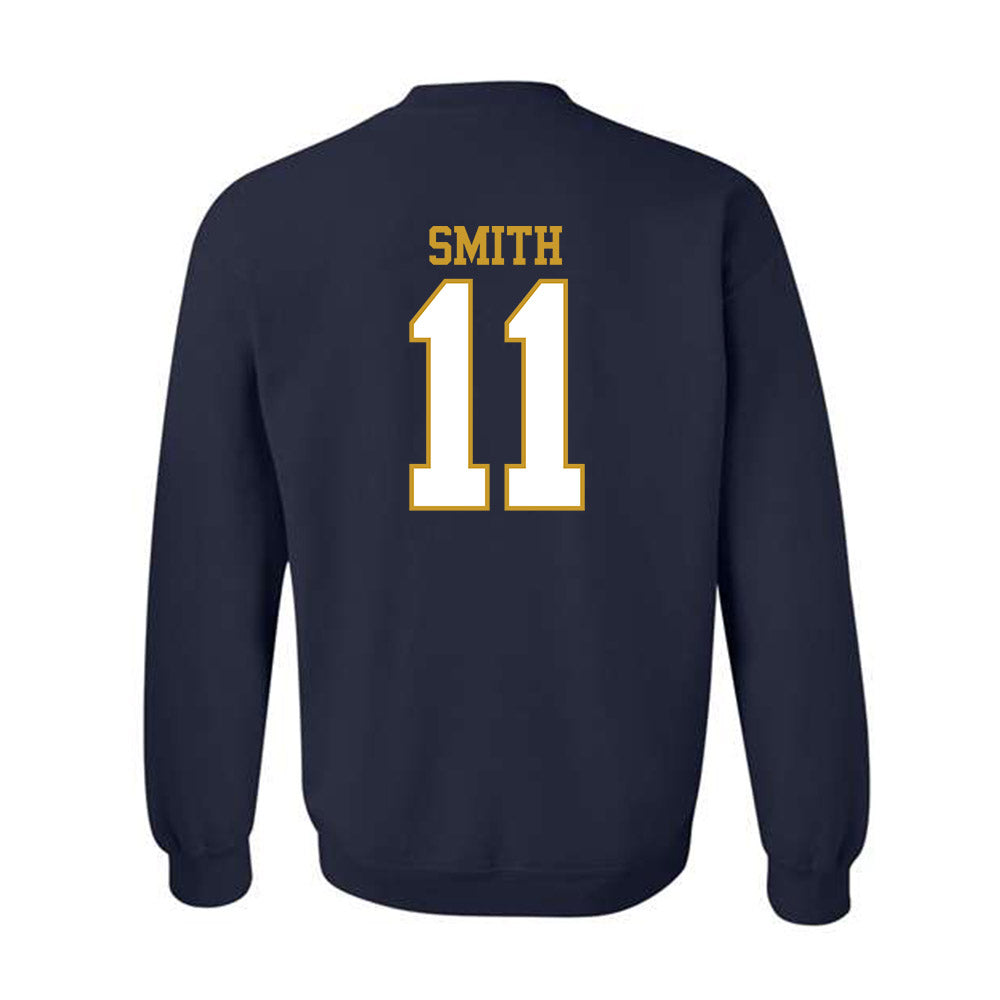 Notre Dame - NCAA Football : KK Smith - Generic Shersey Crewneck Sweatshirt-1