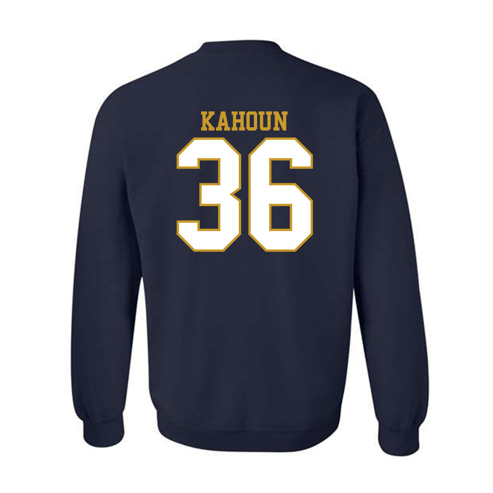 Notre Dame - NCAA Football : Bodie Kahoun - Generic Shersey Crewneck Sweatshirt-1