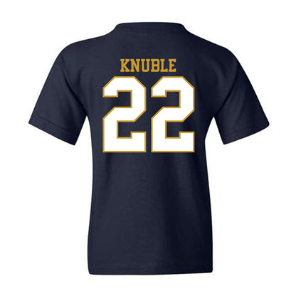 Notre Dame - NCAA Men's Ice Hockey : Cole Knuble - Generic Shersey Youth T-Shirt