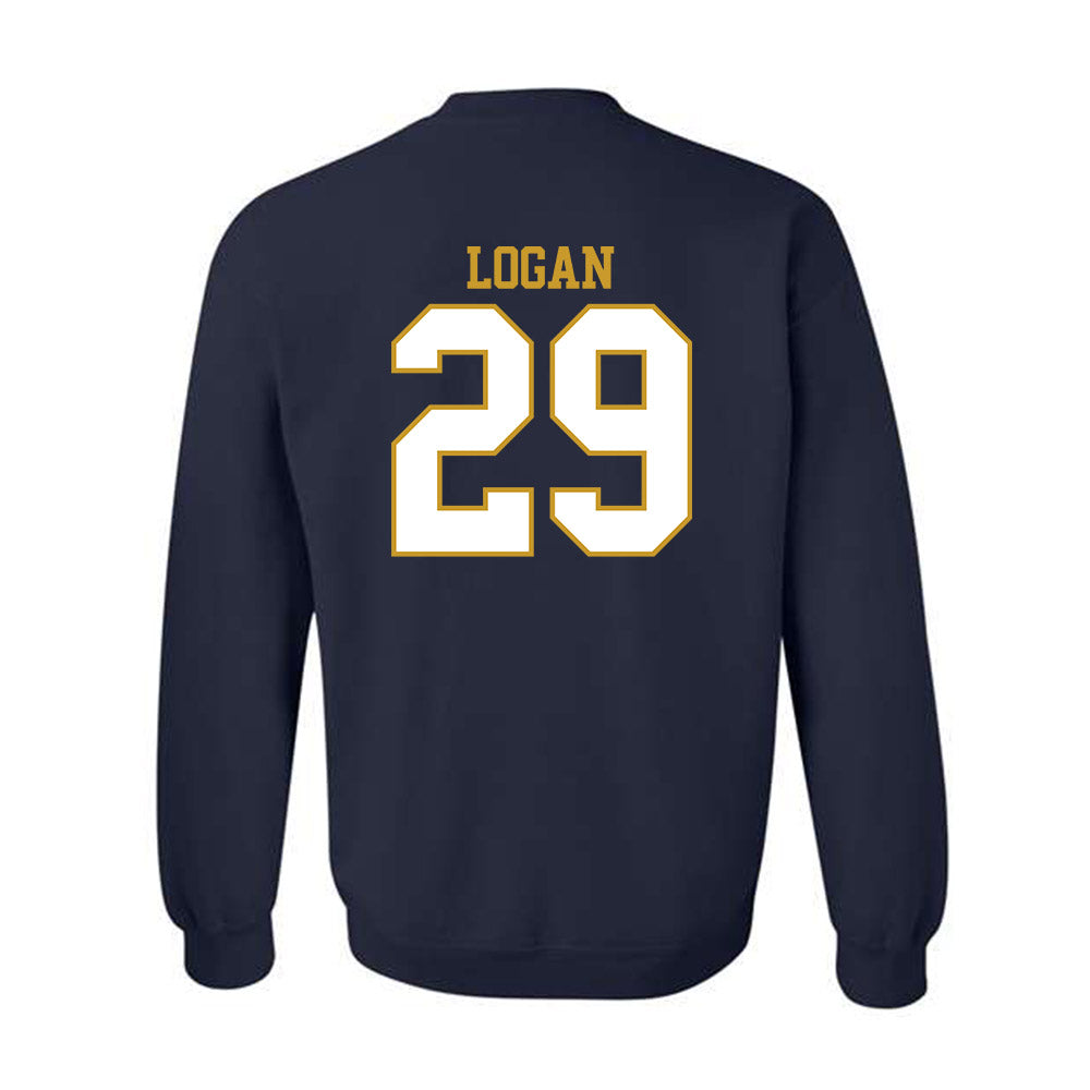 Notre Dame - NCAA Football : Brandon Logan - Generic Shersey Crewneck Sweatshirt-1