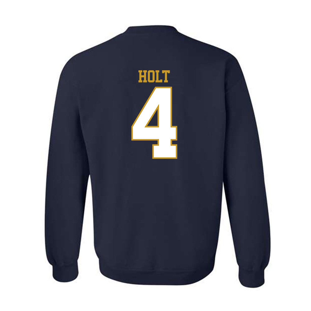 Notre Dame - NCAA Baseball : Jonathan Holt - Generic Shersey Crewneck Sweatshirt