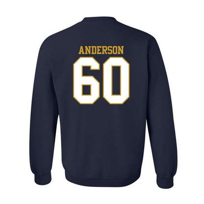 Notre Dame - NCAA Football : Max Anderson - Generic Shersey Crewneck Sweatshirt-1