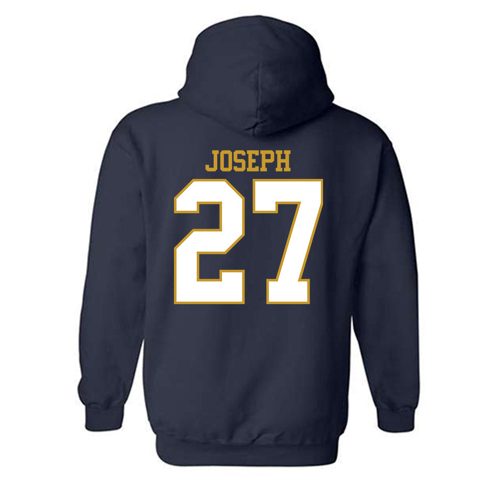 Notre Dame - NCAA Women's Soccer : Lily Joseph - Generic Shersey Hooded Sweatshirt-1