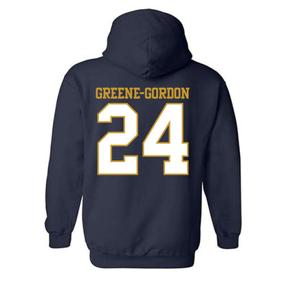 Notre Dame - NCAA Women's Volleyball : Kailyn Greene-Gordon - Generic Shersey Hooded Sweatshirt-1