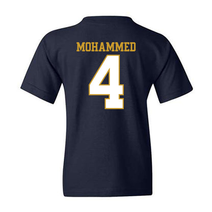 Notre Dame - NCAA Men's Basketball : Sir Mohammed - Generic Shersey Youth T-Shirt-1