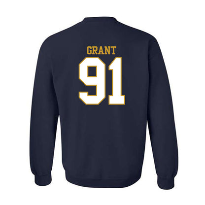 Notre Dame - NCAA Men's Lacrosse : Griffin Grant - Generic Shersey Crewneck Sweatshirt-1