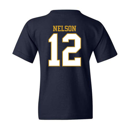 Notre Dame - NCAA Men's Ice Hockey : Henry Nelson - Generic Shersey Youth T-Shirt