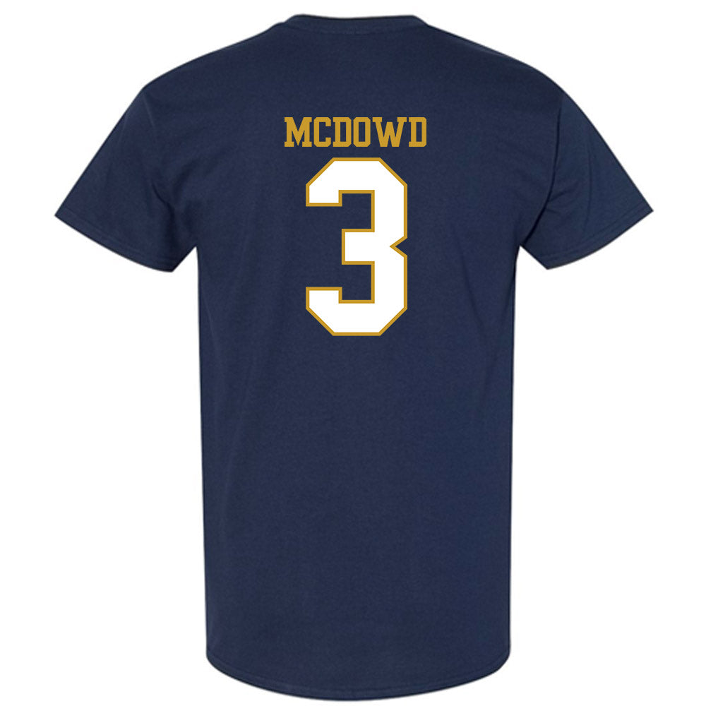 Notre Dame - NCAA Men's Soccer : Sean McDowd - Generic Shersey T-Shirt-1