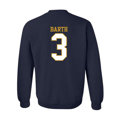Notre Dame - NCAA Baseball : Mason Barth - Generic Shersey Crewneck Sweatshirt-1