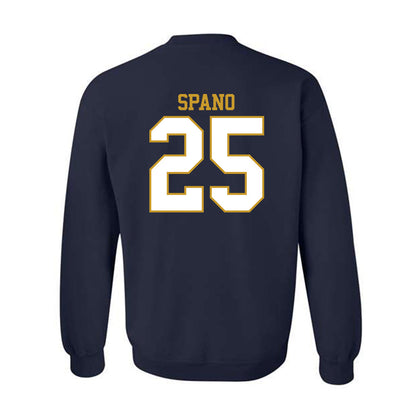Notre Dame - NCAA Men's Lacrosse : Tyler Spano - Generic Shersey Crewneck Sweatshirt-1
