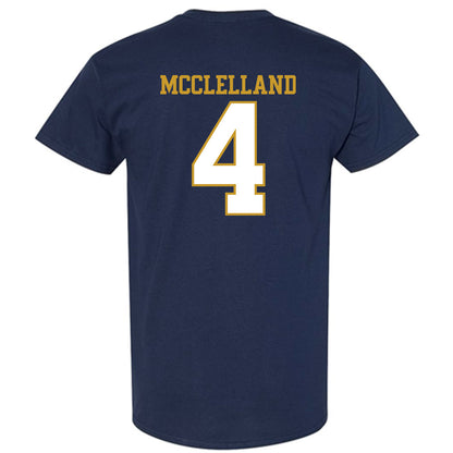 Notre Dame - NCAA Women's Lacrosse : Ellie McClelland - Generic Shersey T-Shirt-1