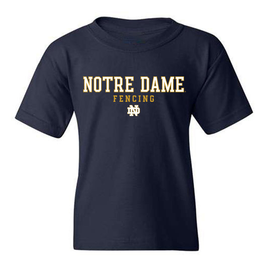 Notre Dame - NCAA Women's Fencing : Chelsea Delsoin - Generic Shersey Youth T-Shirt