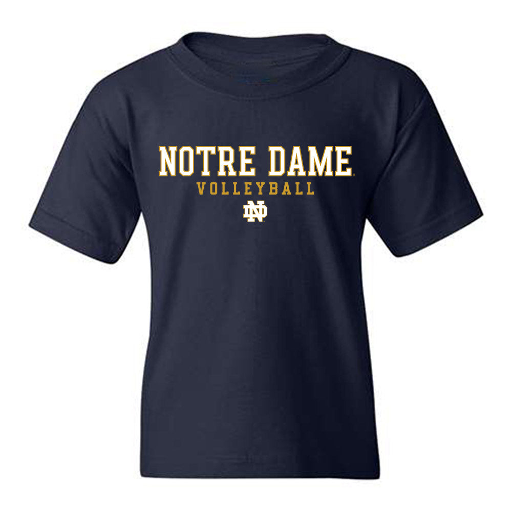 Notre Dame - NCAA Women's Volleyball : Cailey Dockery - Generic Shersey Youth T-Shirt-0