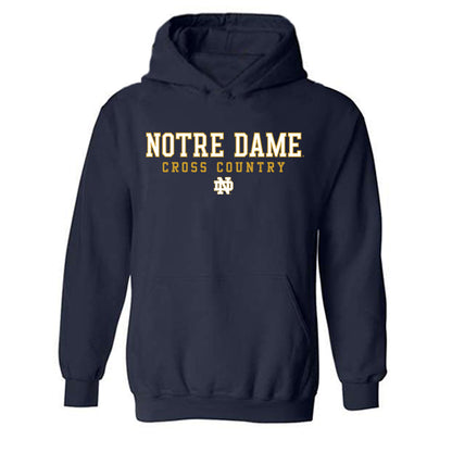 Notre Dame - NCAA Women's Cross Country : Addison Knoblauch - Generic Shersey Hooded Sweatshirt