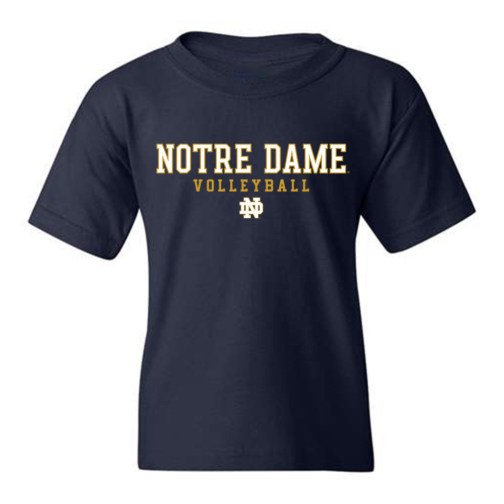 Notre Dame - NCAA Women's Volleyball : Maria Radeff - Generic Shersey Youth T-Shirt