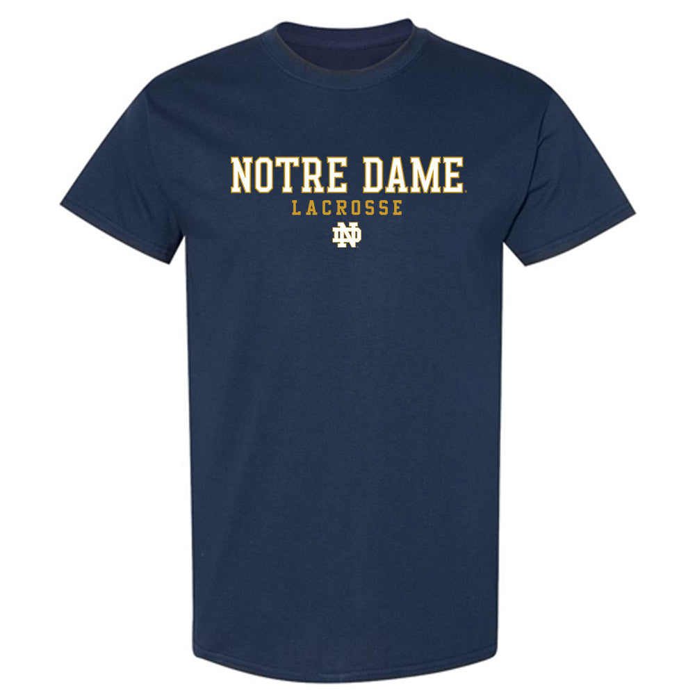 Notre Dame - NCAA Men's Lacrosse : Will Angrick - Generic Shersey T-Shirt-0