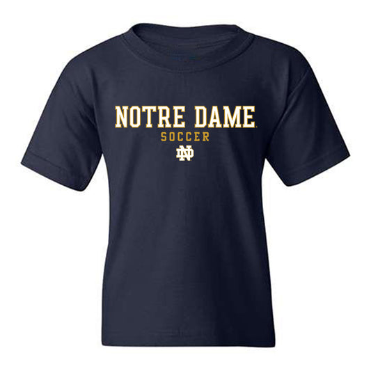 Notre Dame - NCAA Men's Soccer : Wyatt Lewis - Generic Shersey Youth T-Shirt-0