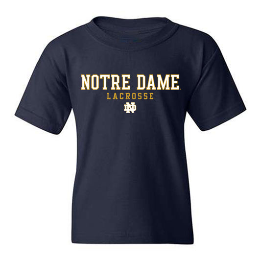 Notre Dame - NCAA Men's Lacrosse : Brendan Mullahy - Generic Shersey Youth T-Shirt-0