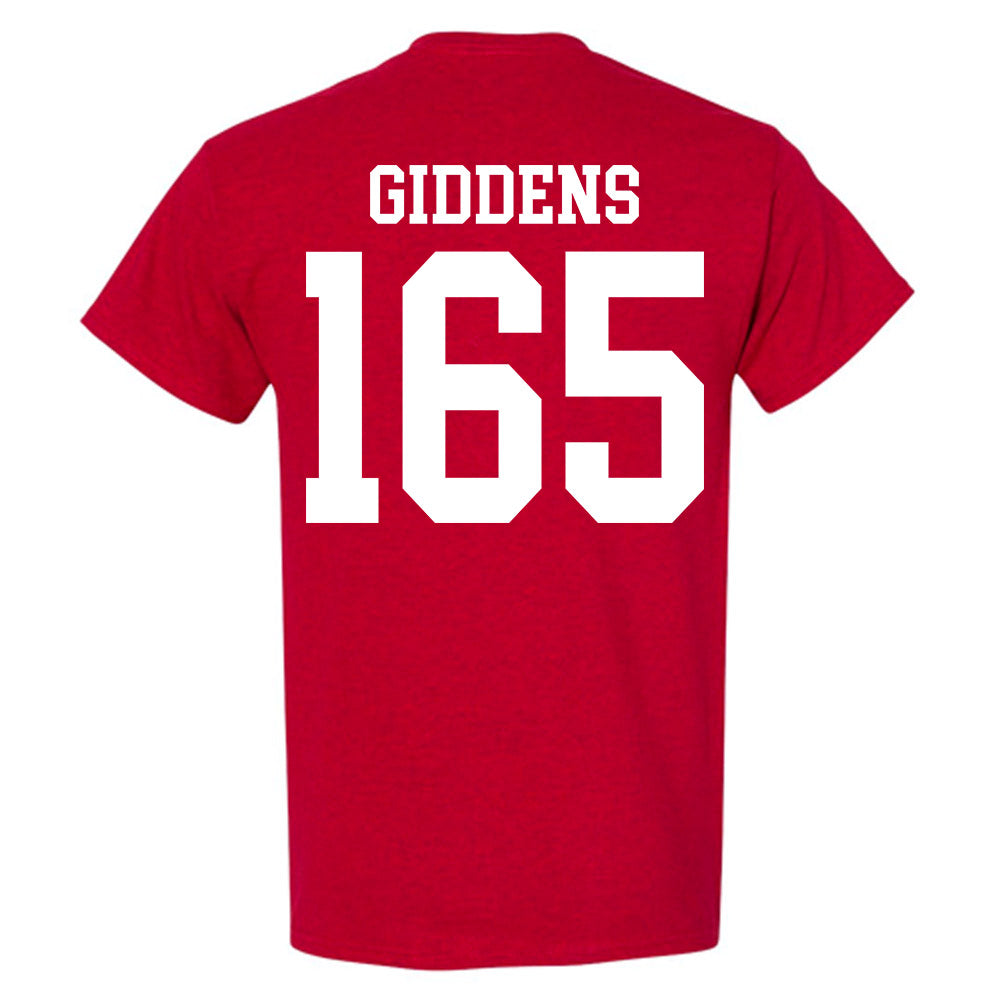 Oklahoma - NCAA Wrestling : Clay Giddens - Classic Shersey T-Shirt-1