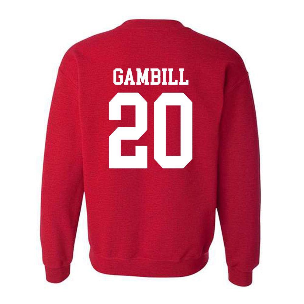 Oklahoma - NCAA Baseball : Trey Gambill - Classic Shersey Crewneck Sweatshirt-1