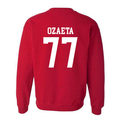 Oklahoma - NCAA Football : Heath Ozaeta - Classic Shersey Crewneck Sweatshirt-1