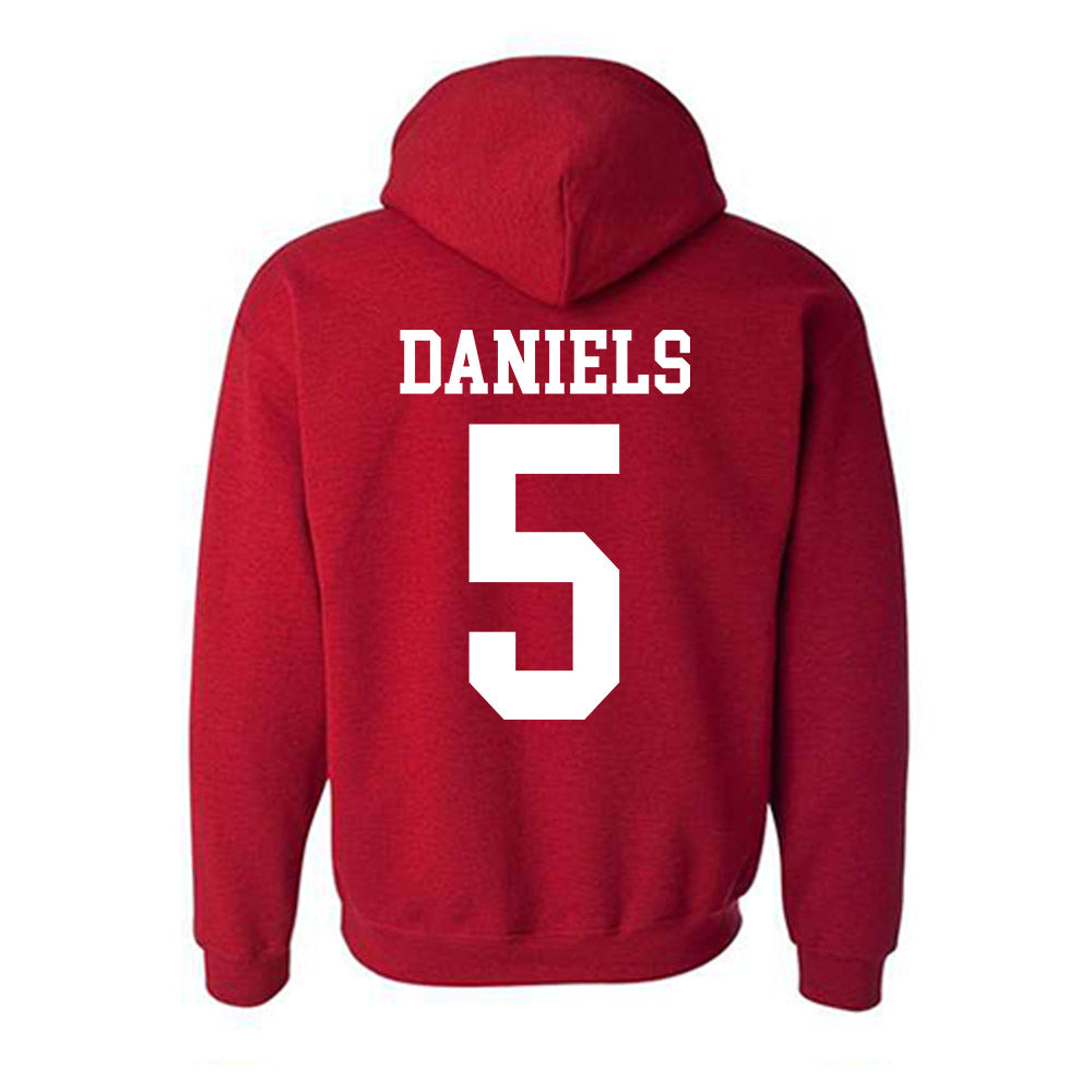 Oklahoma - NCAA Football : Kendal Daniels - Classic Shersey Hooded Sweatshirt-1
