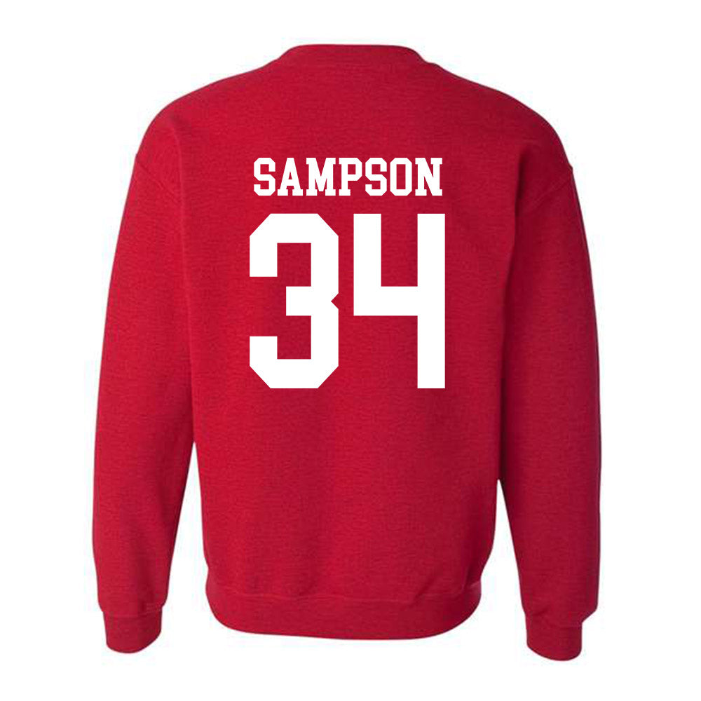 Oklahoma - NCAA Baseball : Beau Sampson - Classic Shersey Crewneck Sweatshirt-1