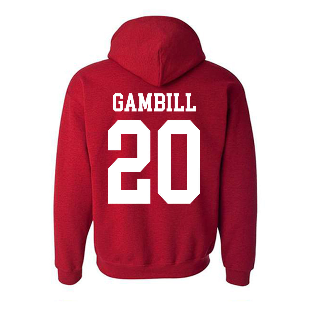 Oklahoma - NCAA Baseball : Trey Gambill - Classic Shersey Hooded Sweatshirt-1