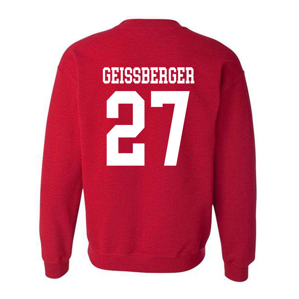  - NCAA Women's Volleyball : Kari Geissberger - Classic Shersey Crewneck Sweatshirt-1