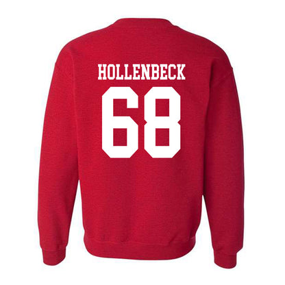 Oklahoma - NCAA Football : Owen Hollenbeck - Classic Shersey Crewneck Sweatshirt-1