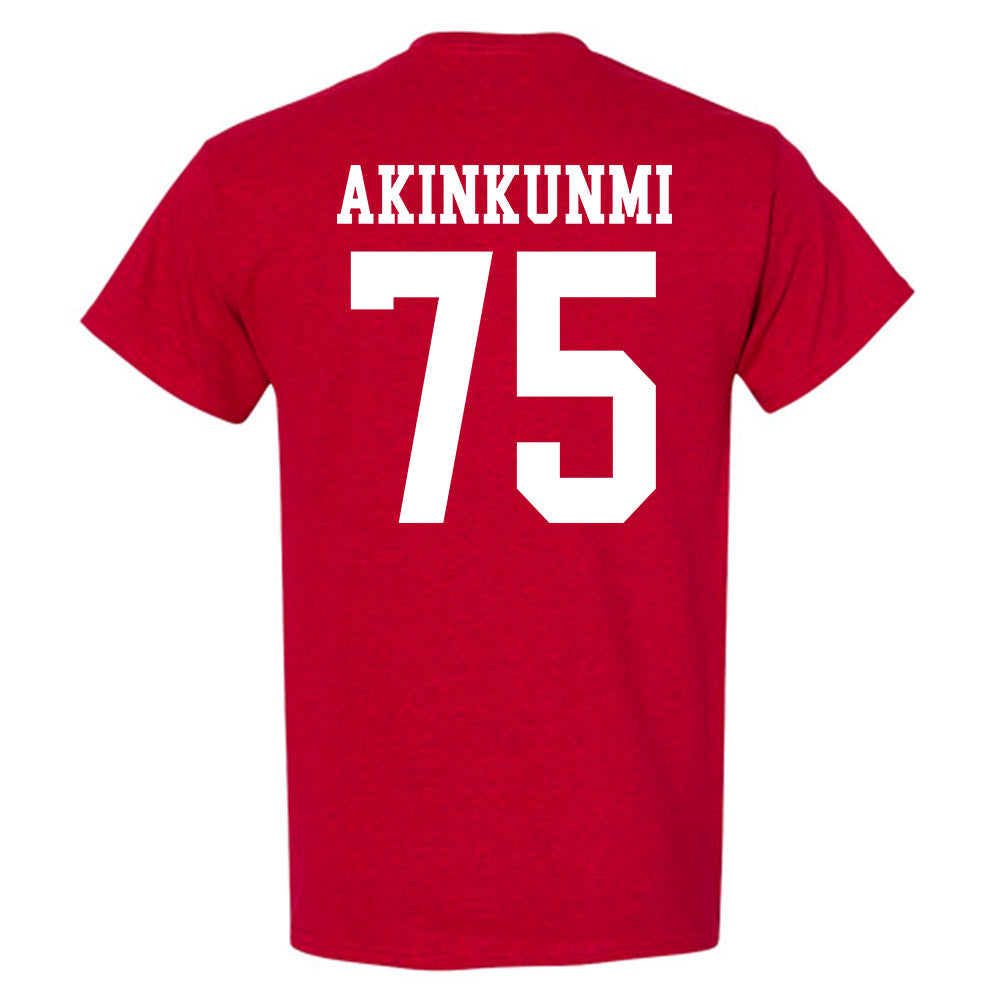Oklahoma - NCAA Football : Daniel Akinkunmi - Classic Shersey T-Shirt-1