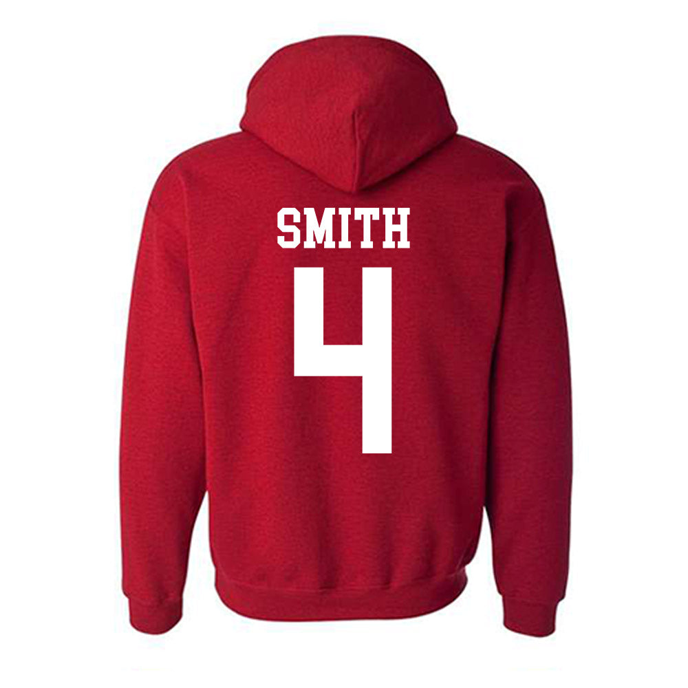 Oklahoma - NCAA Women's Basketball : Caya Smith - Classic Shersey Hooded Sweatshirt-1