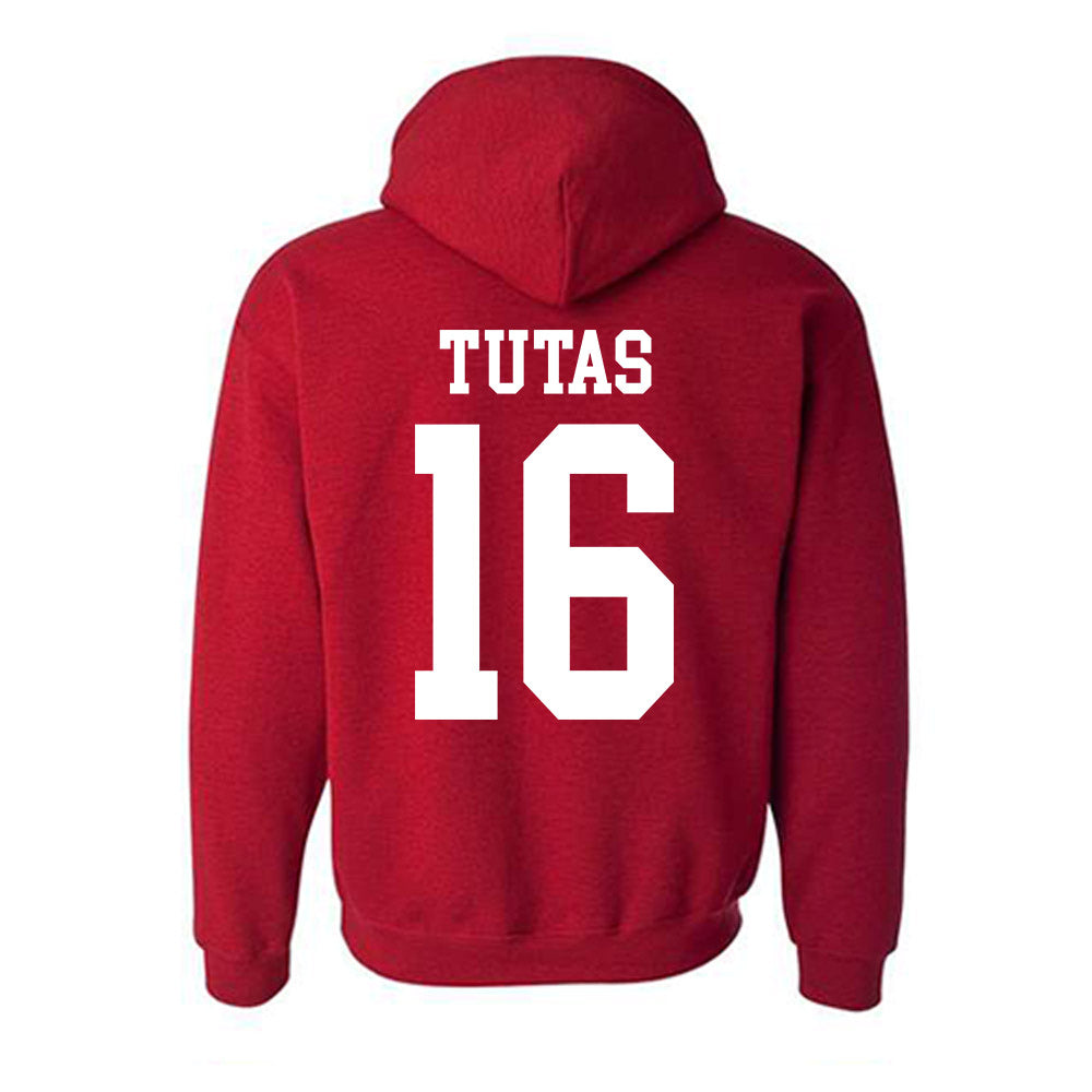 Oklahoma - NCAA Women's Soccer : Ashley Tutas - Classic Shersey Hooded Sweatshirt-1