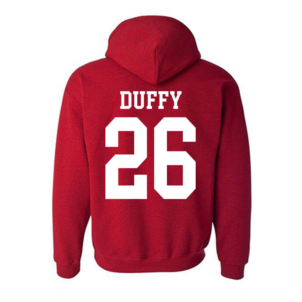 Oklahoma - NCAA Women's Soccer : Caroline Duffy - Classic Shersey Hooded Sweatshirt-1