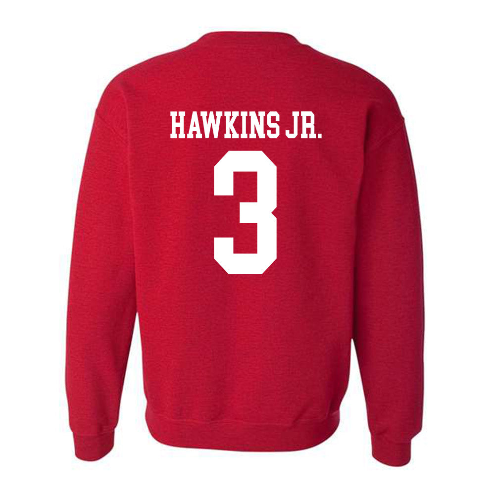 Oklahoma - NCAA Football : Michael Hawkins Jr. - Classic Shersey Crewneck Sweatshirt-1