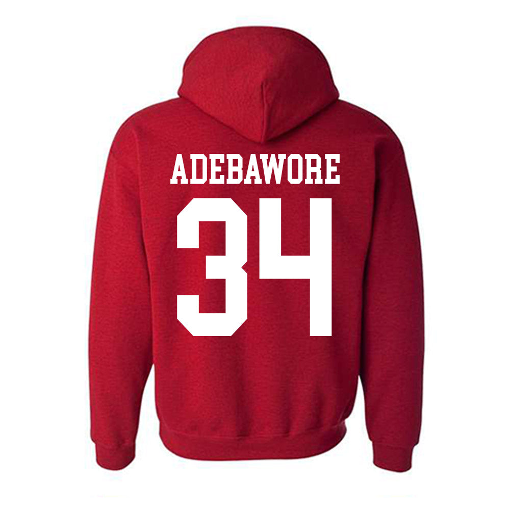 Oklahoma - NCAA Football : Adepoju Adebawore - Classic Shersey Hooded Sweatshirt-1
