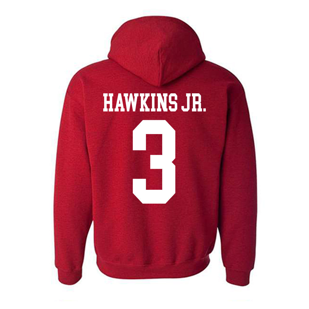 Oklahoma - NCAA Football : Michael Hawkins Jr. - Classic Shersey Hooded Sweatshirt-1