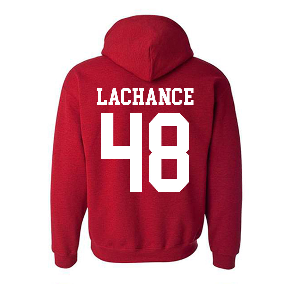 Oklahoma - NCAA Baseball : Deiten Lachance - Classic Shersey Hooded Sweatshirt-1