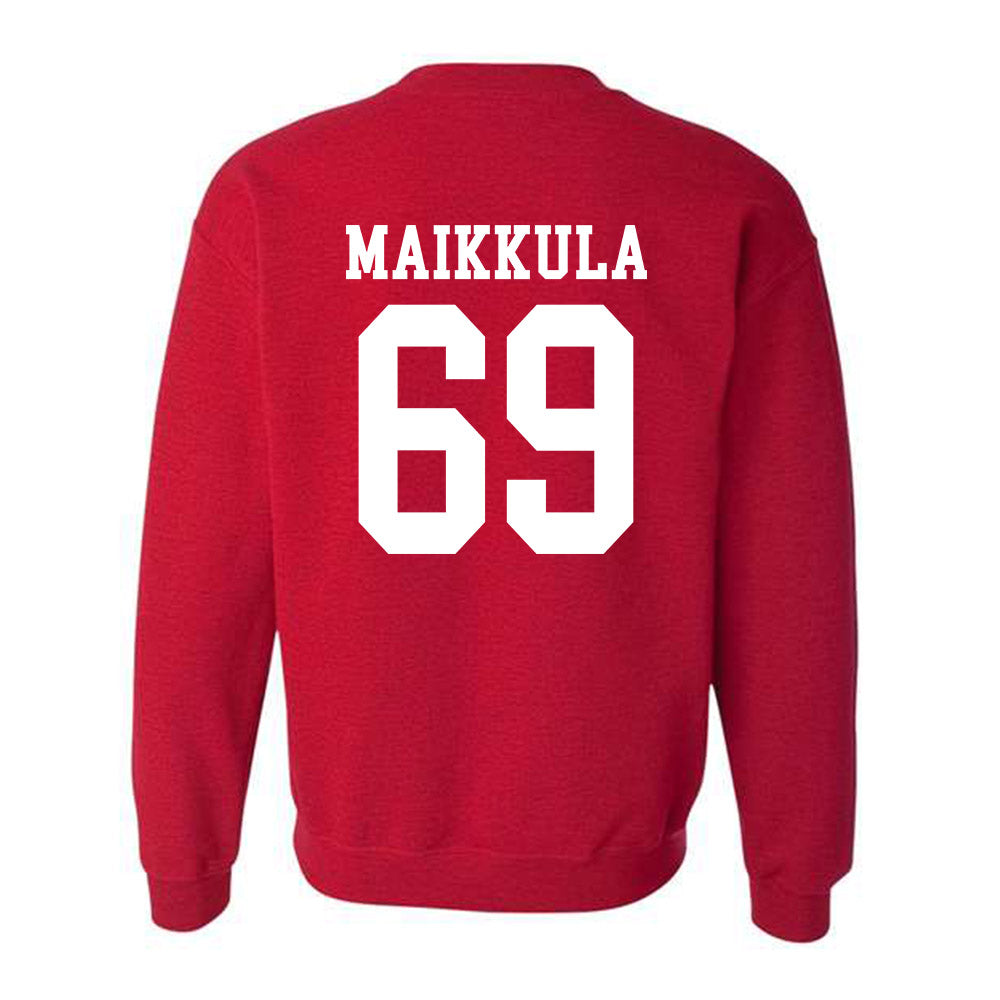 Oklahoma - NCAA Football : Jake Maikkula - Classic Shersey Crewneck Sweatshirt-1