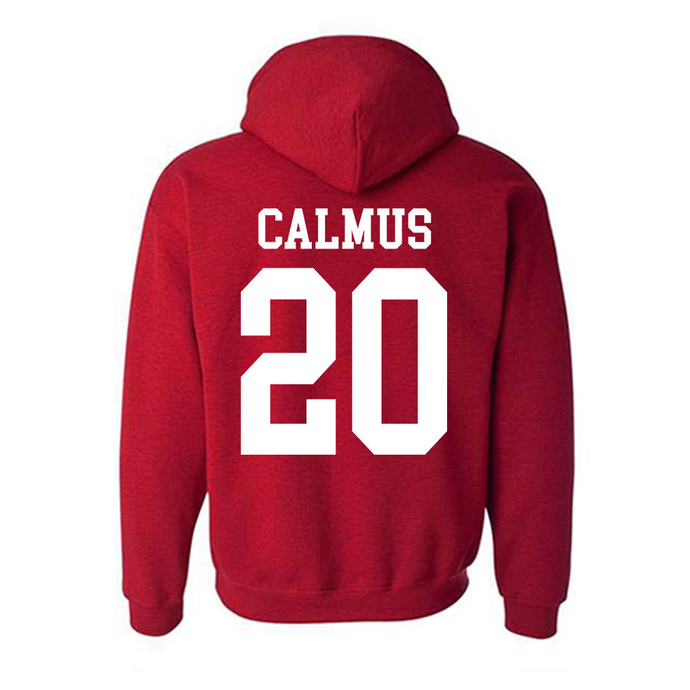 Oklahoma - NCAA Football : Casen Calmus - Classic Shersey Hooded Sweatshirt-1