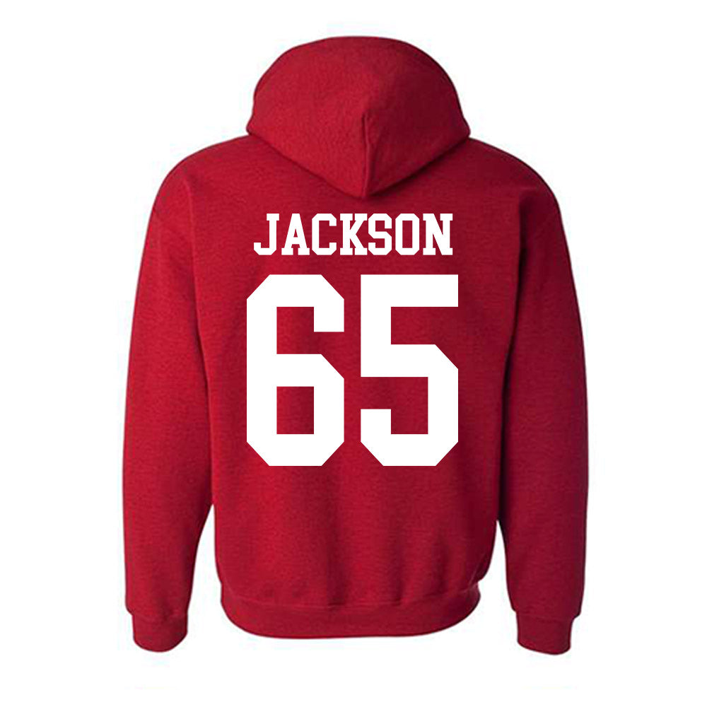 Oklahoma - NCAA Football : Jayden Jackson - Classic Shersey Hooded Sweatshirt-1