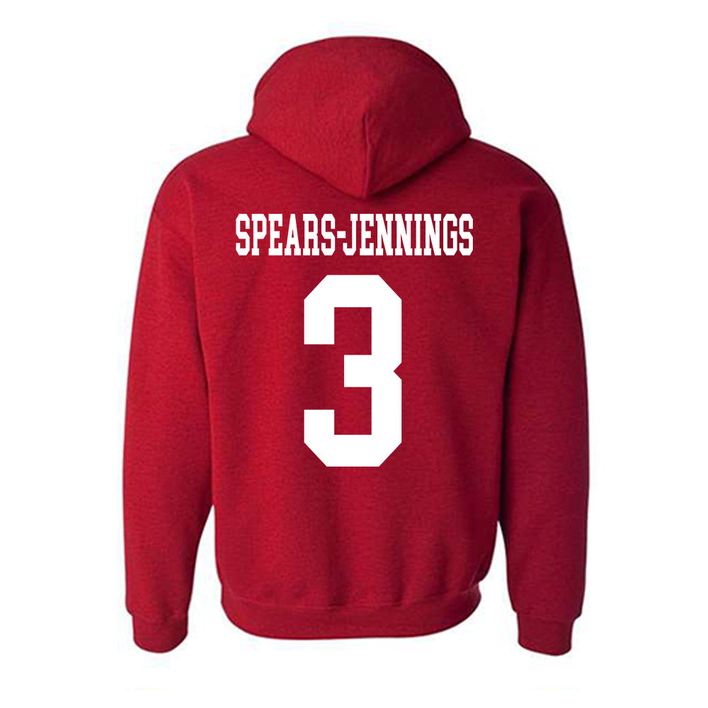 Oklahoma - NCAA Football : Robert Spears-Jennings - Classic Shersey Hooded Sweatshirt-1