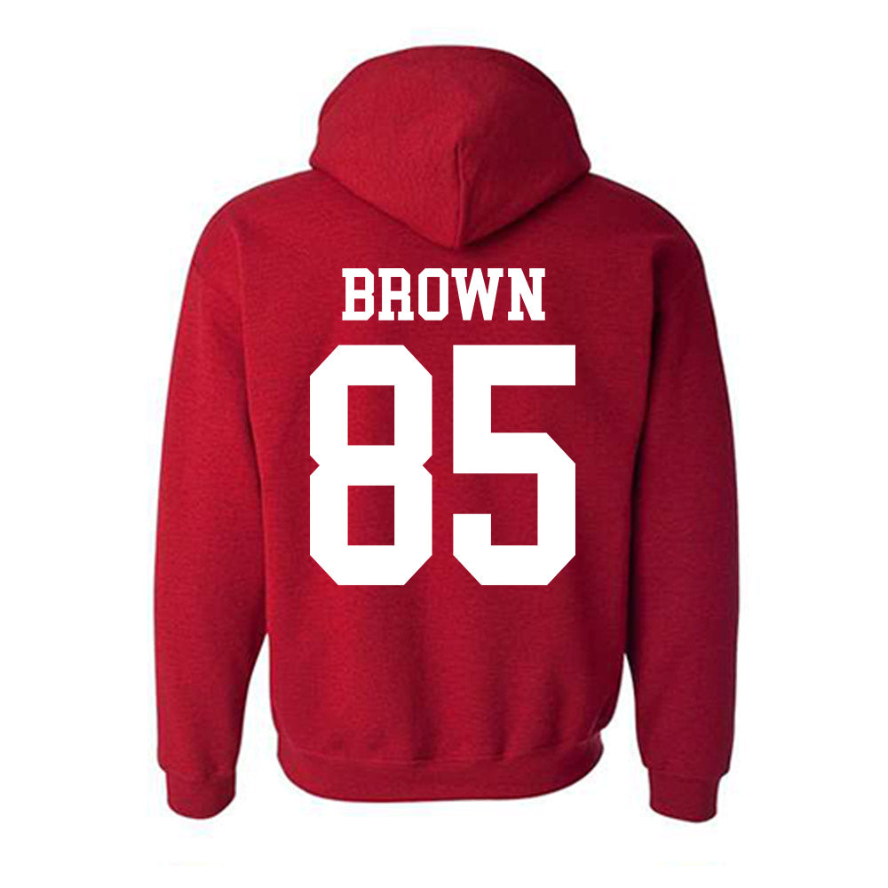 Oklahoma - NCAA Football : Trey Brown - Classic Shersey Hooded Sweatshirt-1