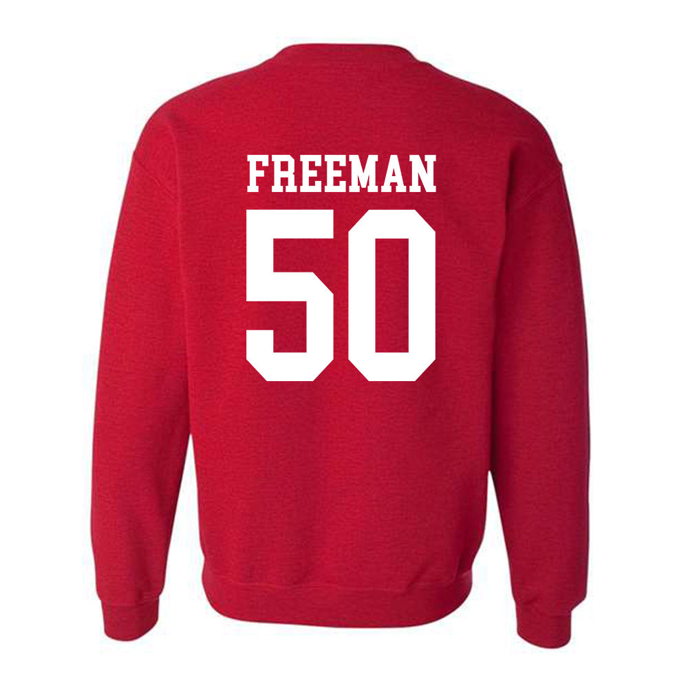 Oklahoma - NCAA Football : Seth Freeman - Classic Shersey Crewneck Sweatshirt-1