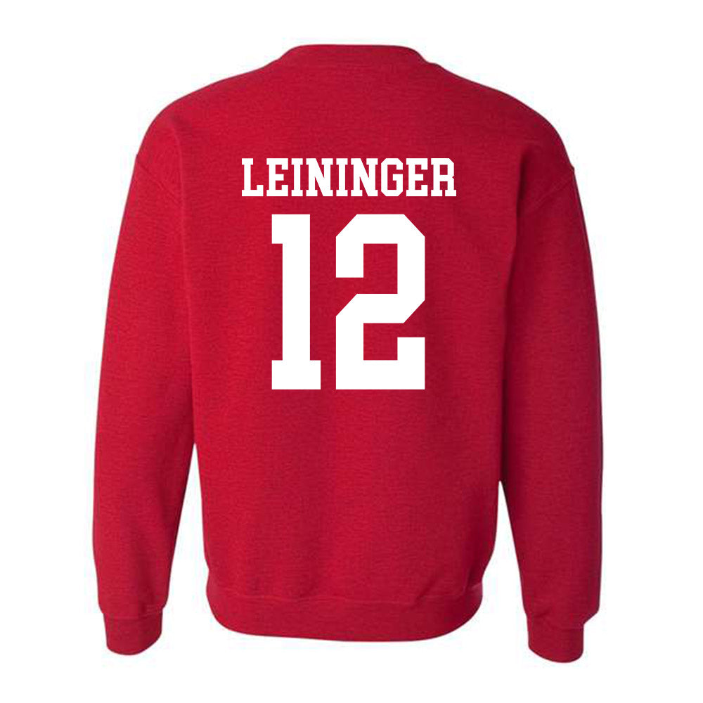 Oklahoma - NCAA Baseball : Ryley Leininger - Classic Shersey Crewneck Sweatshirt-1